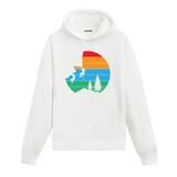 Retro Climbing Adventure Graphic Hoodie – Courage, Nature, and the Thrill of the Climb