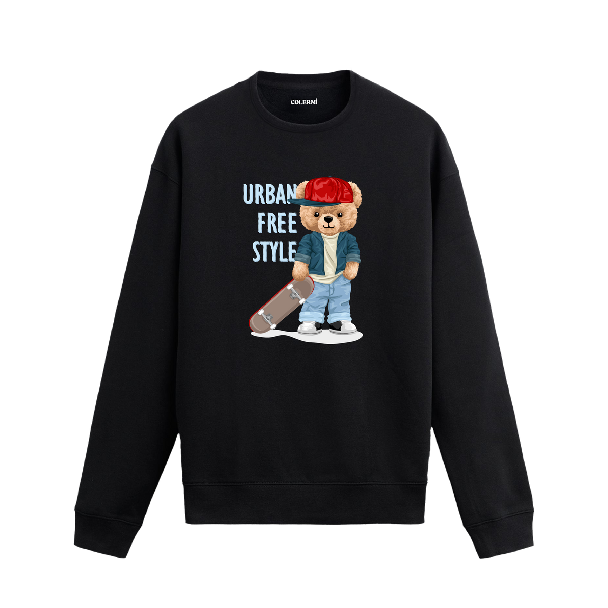 Urban Free Style Bear Sweatshirt
