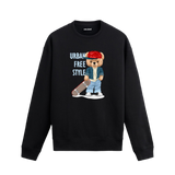 Urban Free Style Bear Sweatshirt
