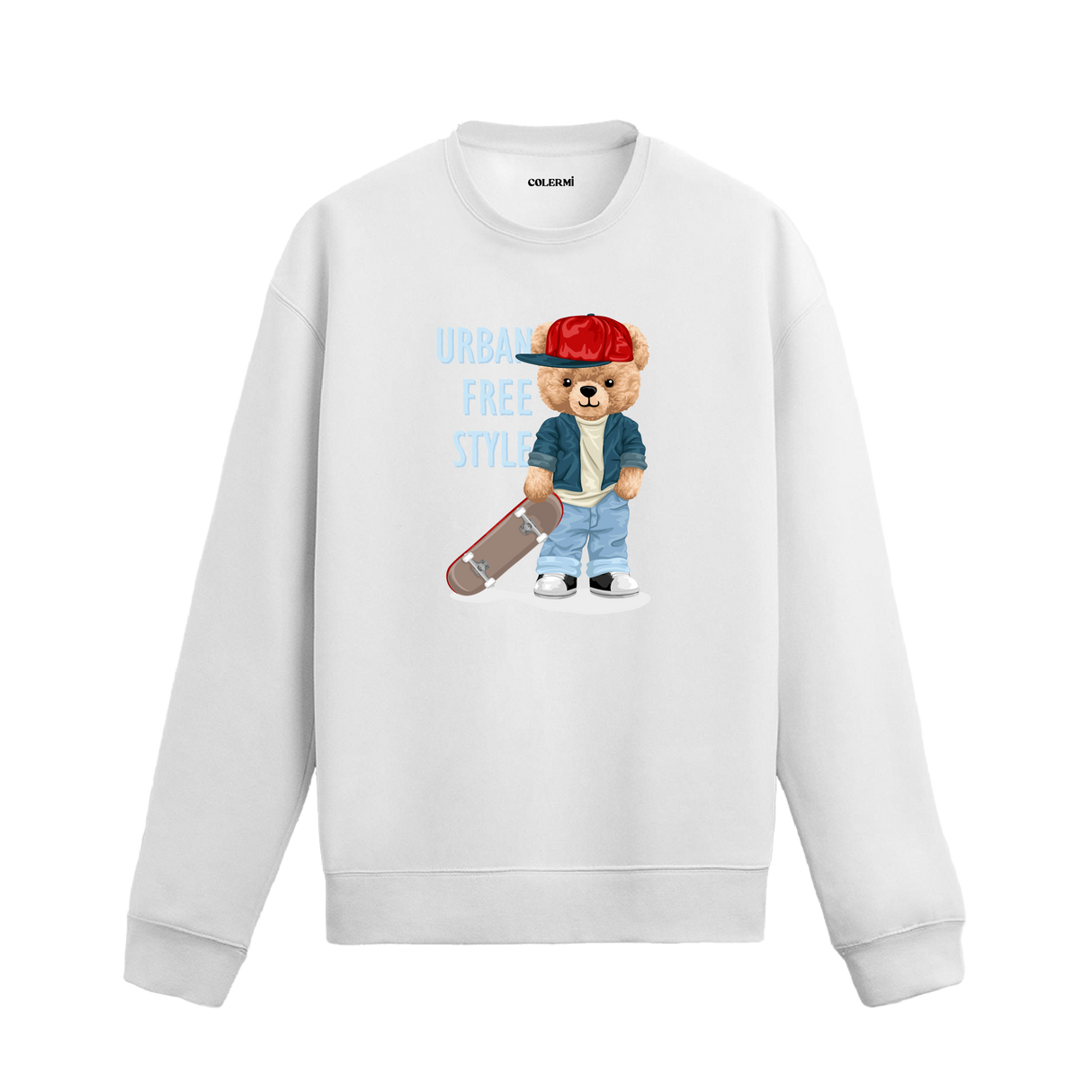 Urban Free Style Bear Sweatshirt