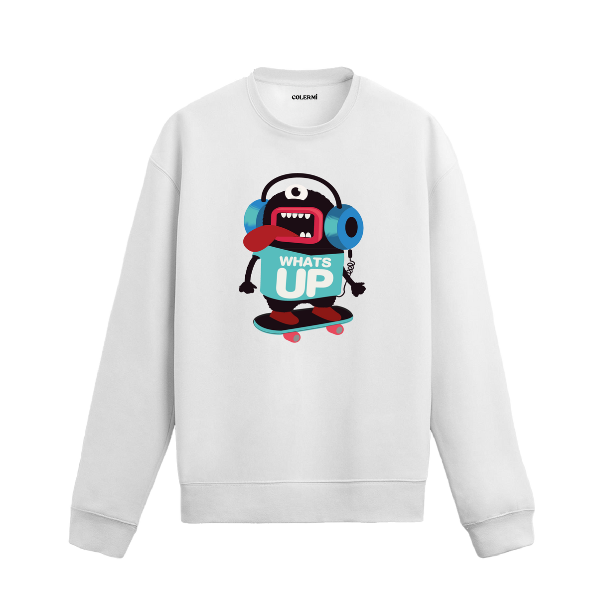 What’s Up Skateboarder Sweatshirt