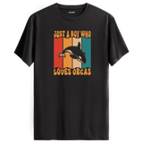 Orca Lovers Favorite Crew Neck T-Shirt