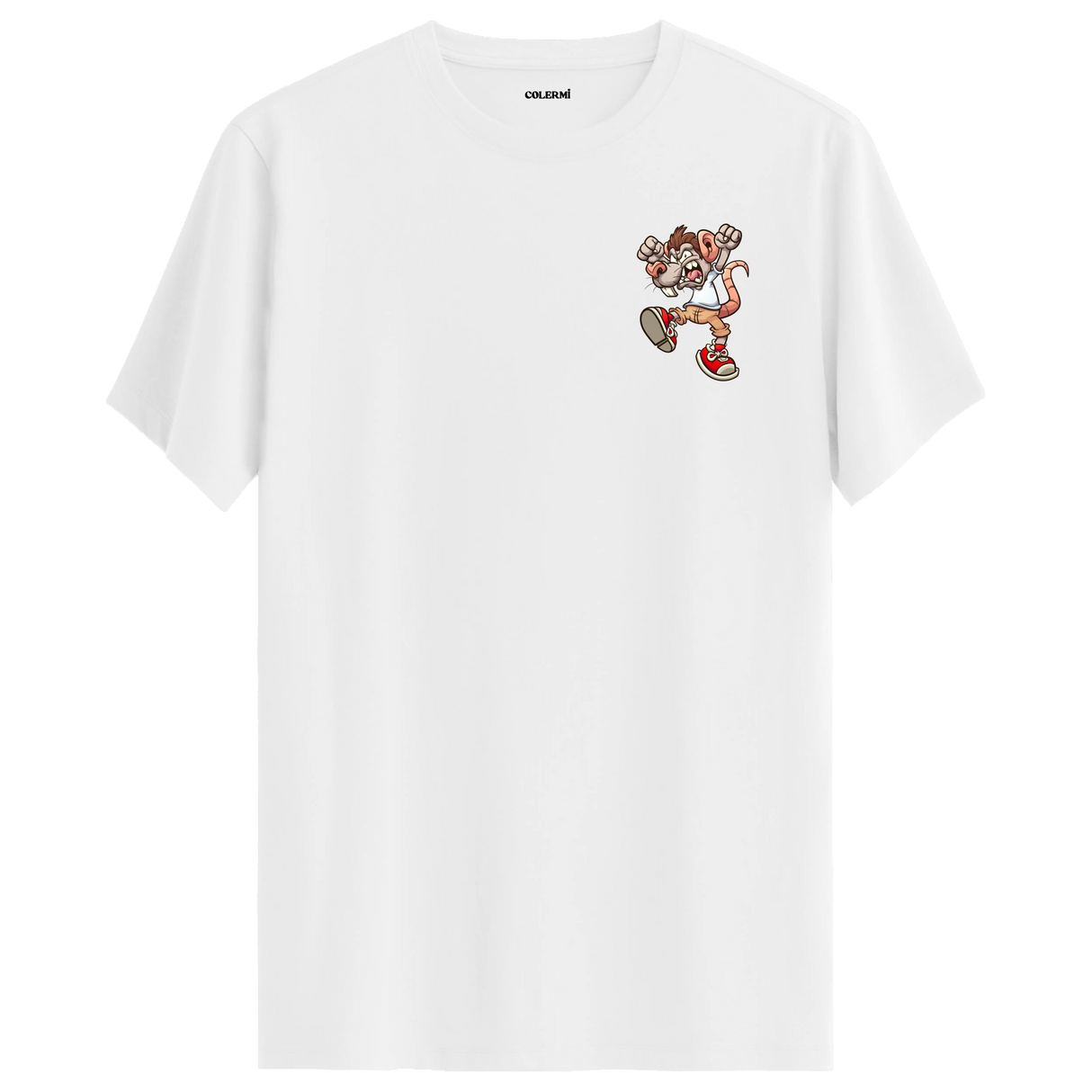 Dancing Mouse Crew Neck T-Shirt