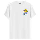 Skateboard Cheese Crew Neck T-Shirt