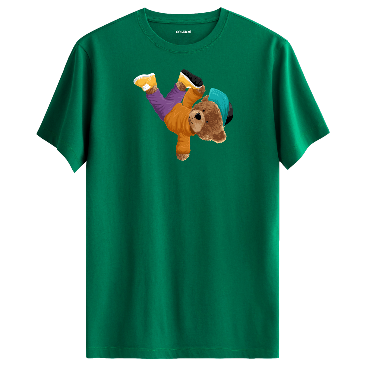 Breakdance Bear T-Shirt – Fun and Bold Street Dance Design