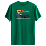 Winner Bear T-Shirt – Racing Champion Design for Adrenaline Seekers