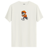 Street Cat Crew Neck T-Shirt