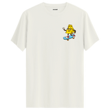 Skateboard Cheese Crew Neck T-Shirt