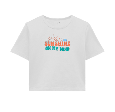 Sunshine On My Mind Crop Top