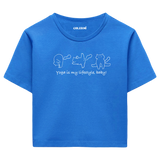 Yoga Crop T-Shirt - Yoga Yaşam Tarzıdır