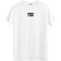 Sunday Funday yazı tasarımıyla hafta sonu enerjisini yansıtan beyaz Bisiklet Yaka T-Shirt.