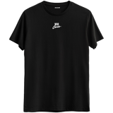 "Who Cares" yazılı umursamazlık ve özgürlüğü simgeleyen Bisiklet Yaka T-Shirt.